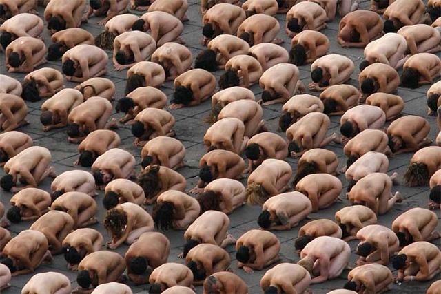 spencer tunick mexico 2007