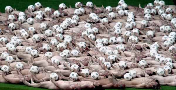 Spencer Tunick Vienna (vienne autriche) 2008