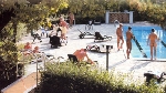 Naturistes nus à la plage