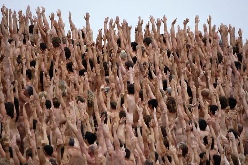spencer tunick 2010 Sydney