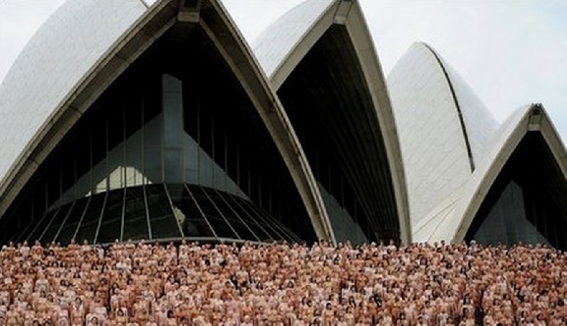 spencer tunick 2010 Sydney
