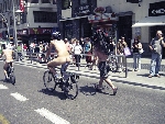 World Naked Bike Ride Ciclonudista Madrid 2007
