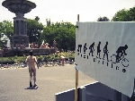 World Naked Bike Ride Ciclonudista Madrid 2007