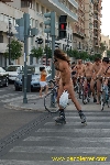 World Naked Bike Ride Ciclonudista Valencia 2007 