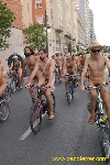 World Naked Bike Ride Ciclonudista Valencia 2007