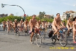 World Naked Bike Ride Ciclonudista Valencia 2007