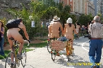 World Naked Bike Ride Ciclonudista Valencia 2007