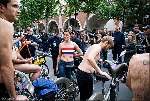 WorldNakedBikeRide WNBR cyclonue ciclonudista 2008 Paris