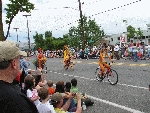 Seattle Fremont Parade Summer Solstice d'été nude cyclists 2008