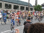 Seattle Fremont Parade Summer Solstice d'été nude cyclists 2008