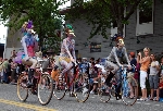Seattle Fremont Parade Summer Solstice d'été nude cyclists 2008