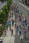 Seattle Fremont Parade Summer Solstice d'été nude cyclists 2008