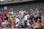 Seattle Fremont Parade Summer Solstice d'été nude cyclists 2008