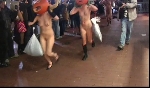 Course de citrouilles nues (Naked Pumpkin Run)
