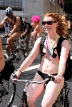 world naked bike ride cyclonue ciclonudista london 2009