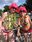 world naked bike ride cyclonue ciclonudista london 2009