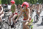 world naked bike ride cyclonue ciclonudista london 2009