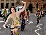 world naked bike ride cyclonue ciclonudista london 2009