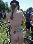 world naked bike ride cyclonue ciclonudista london 2009